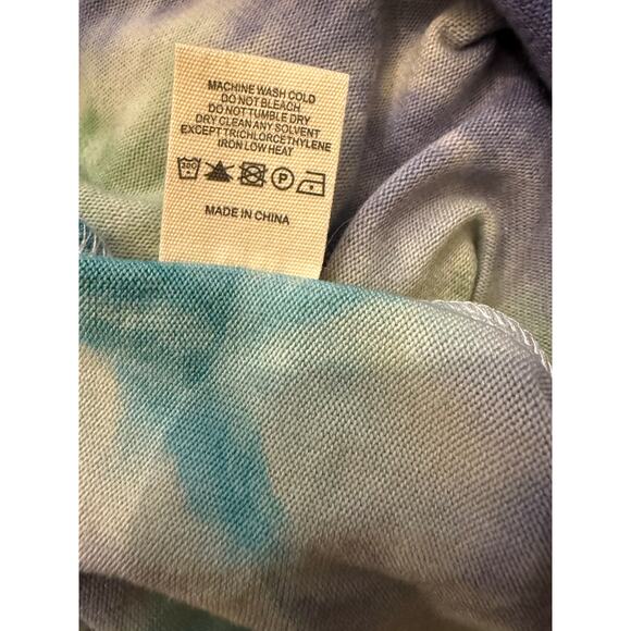 EUC Chic Soul Crewneck Tie Dye Long Sleeve Tunic Top 1X - Picture 6 of 7